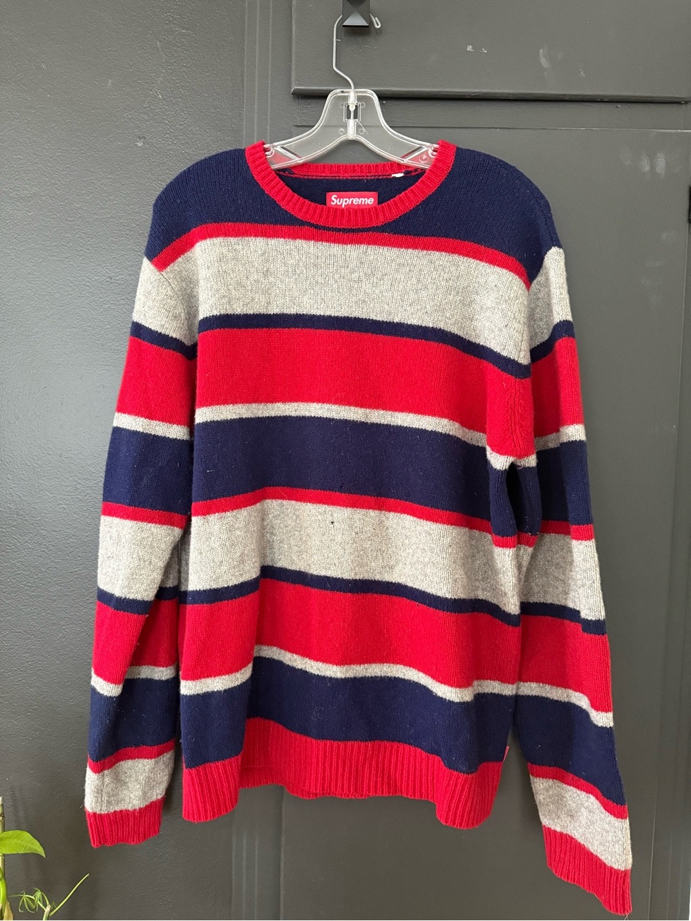 Supreme wool crewneck